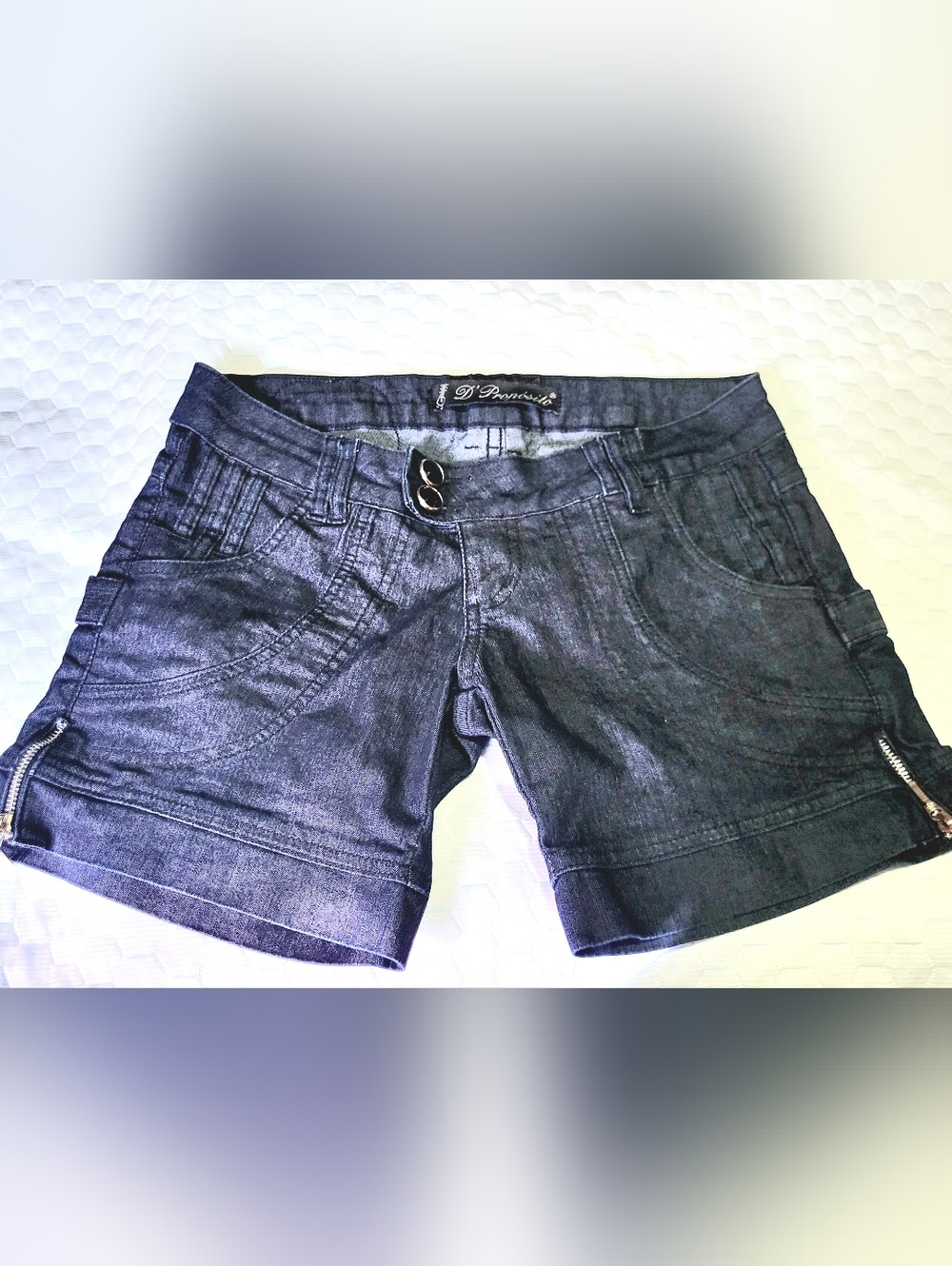 Women's Dark Denim Shorts